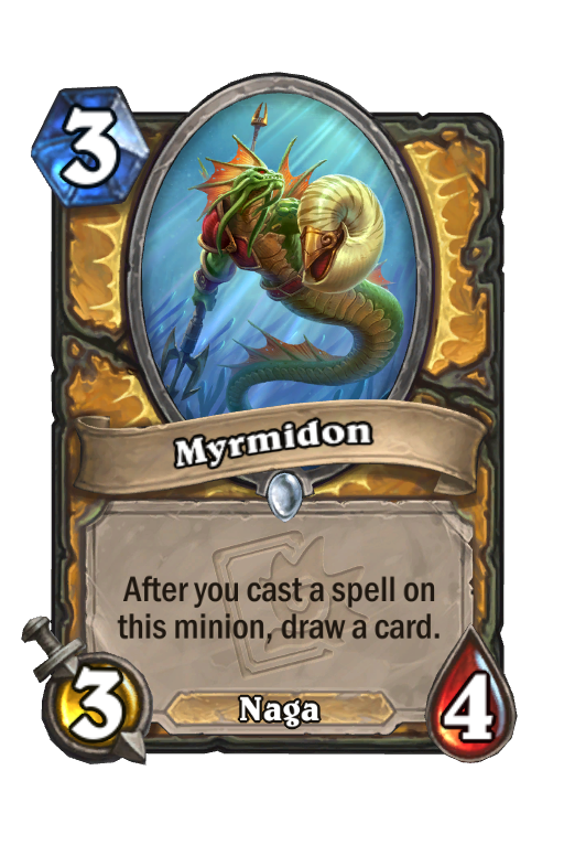 Myrmidon Hearthstone kártya