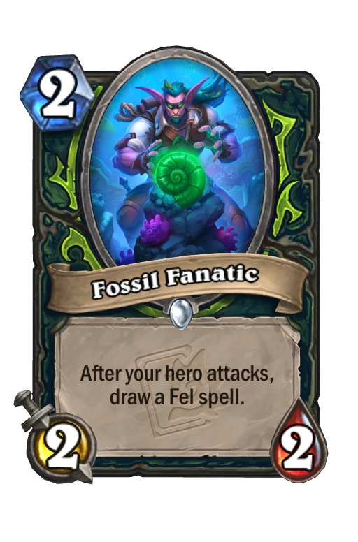 Fossil Fanatic Hearthstone kártya
