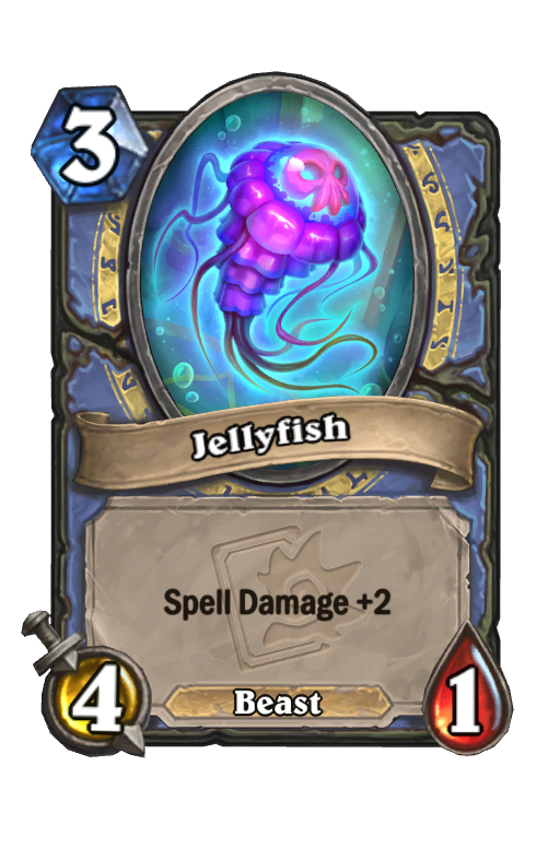 Jellyfish Hearthstone kártya