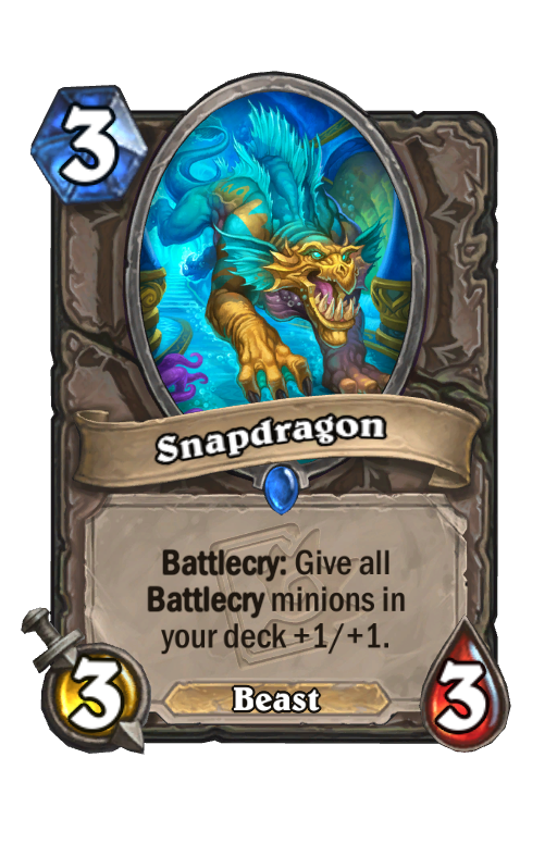 Snapdragon Hearthstone kártya