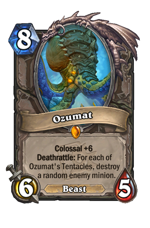 Ozumat Hearthstone kártya