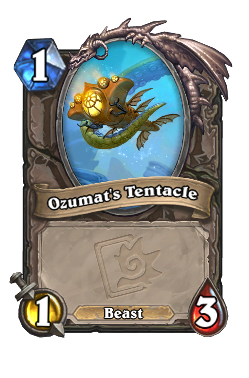Ozumat's Tentacle Hearthstone kártya
