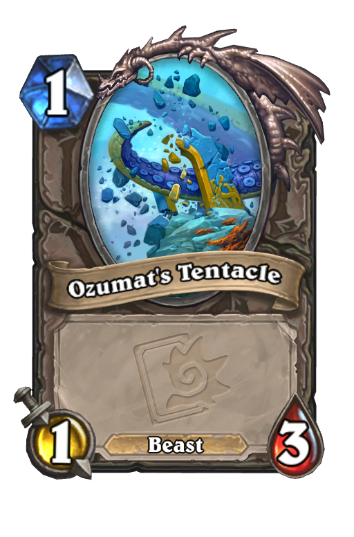 Ozumat's Tentacle Hearthstone kártya