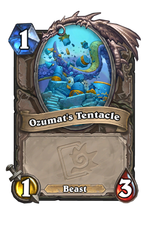 Ozumat's Tentacle Hearthstone kártya