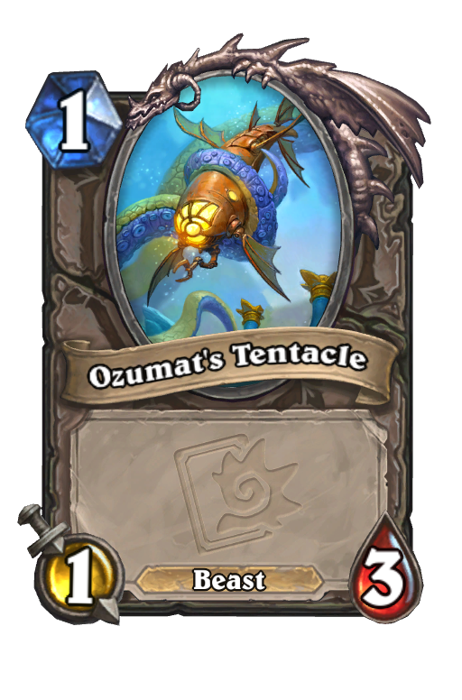 Ozumat's Tentacle Hearthstone kártya