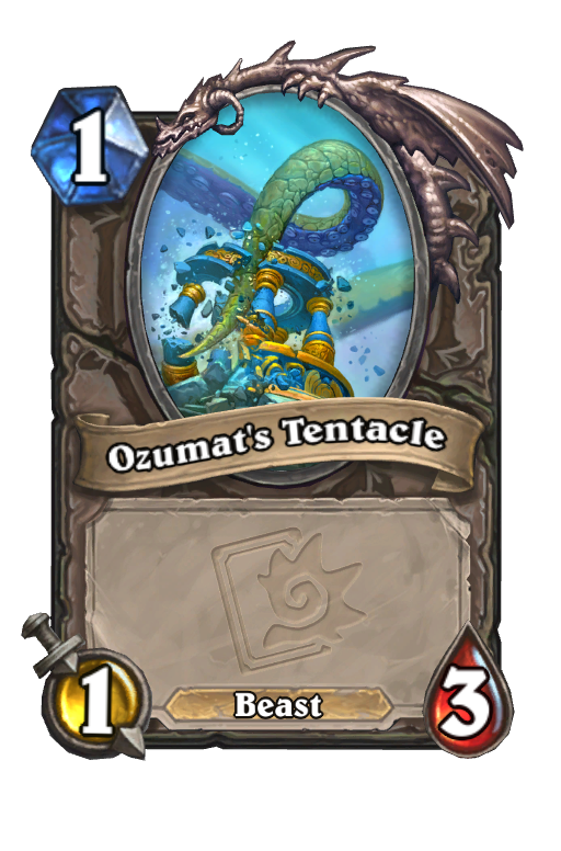 Ozumat's Tentacle Hearthstone kártya