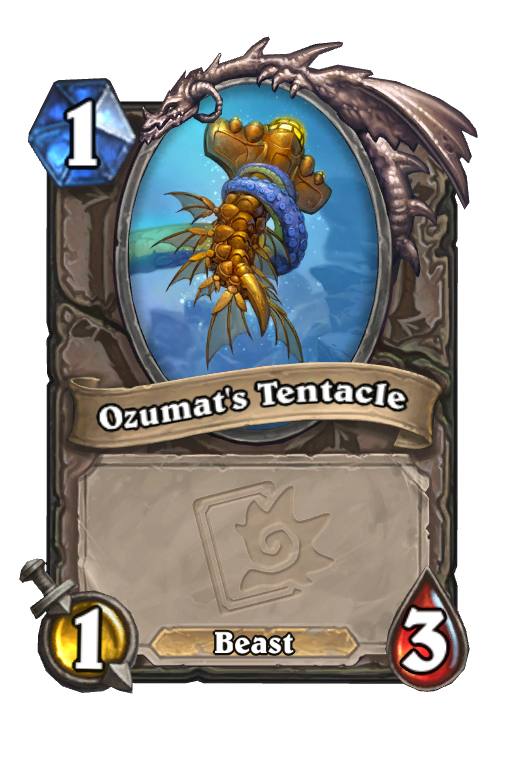 Ozumat's Tentacle Hearthstone kártya