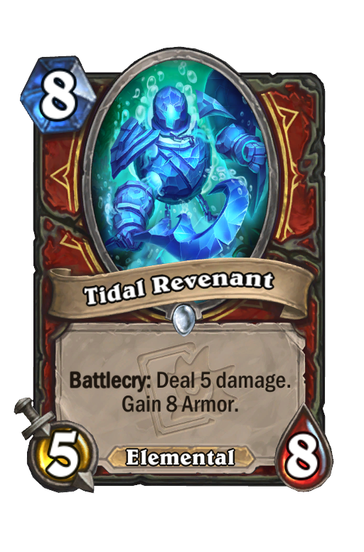Tidal Revenant Hearthstone kártya