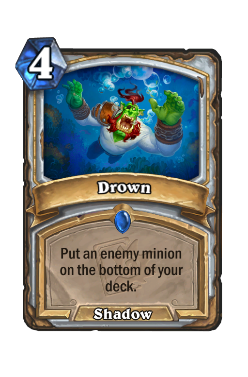 Drown Hearthstone kártya