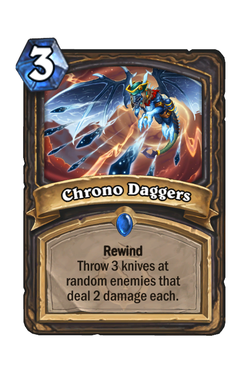 Chrono Daggers Hearthstone kártya