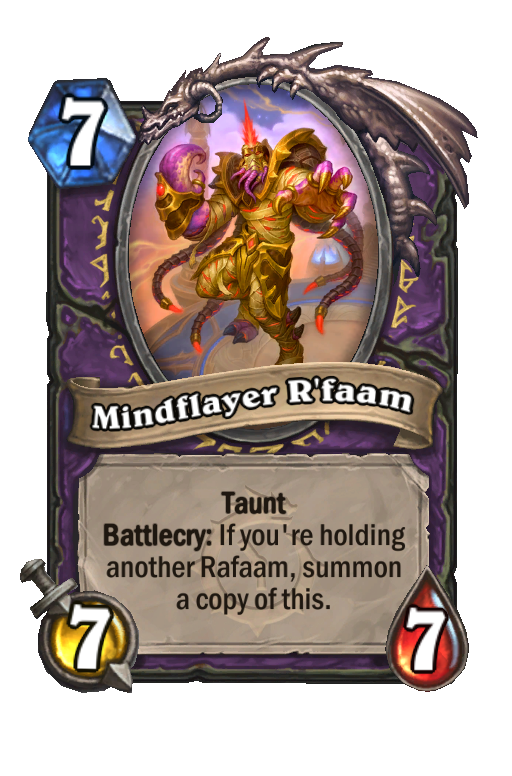 Mindflayer R'faam Hearthstone kártya