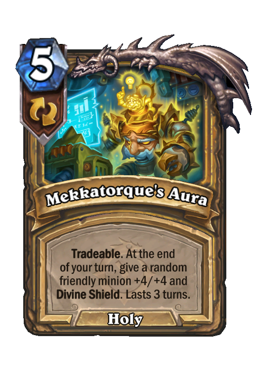 Mekkatorque's Aura Hearthstone kártya