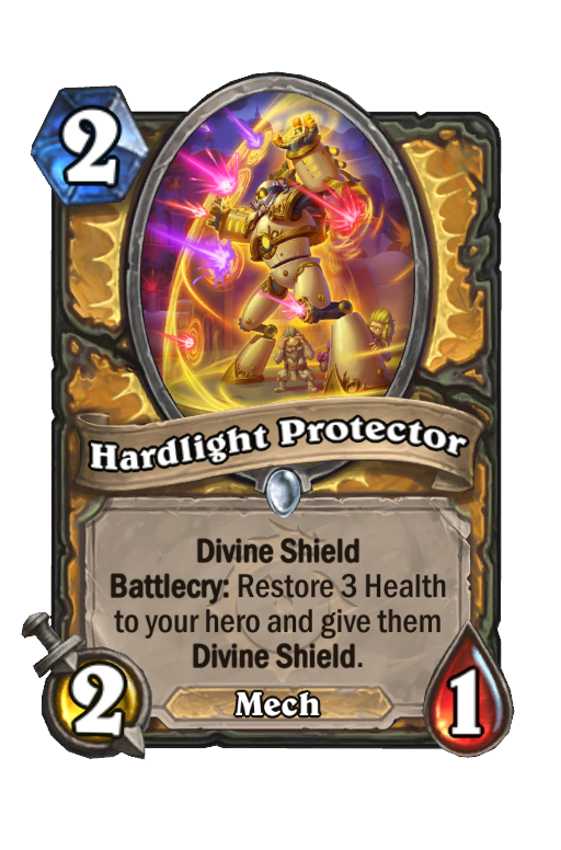 Hardlight Protector Hearthstone kártya