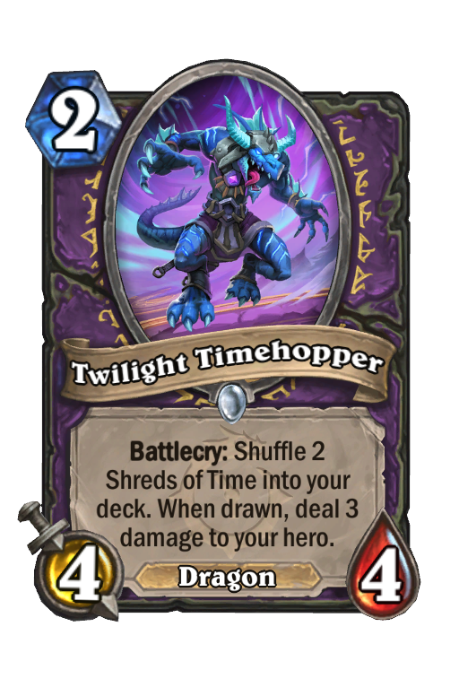 Twilight Timehopper Hearthstone kártya
