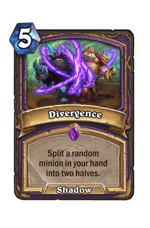 Divergence Hearthstone kártya