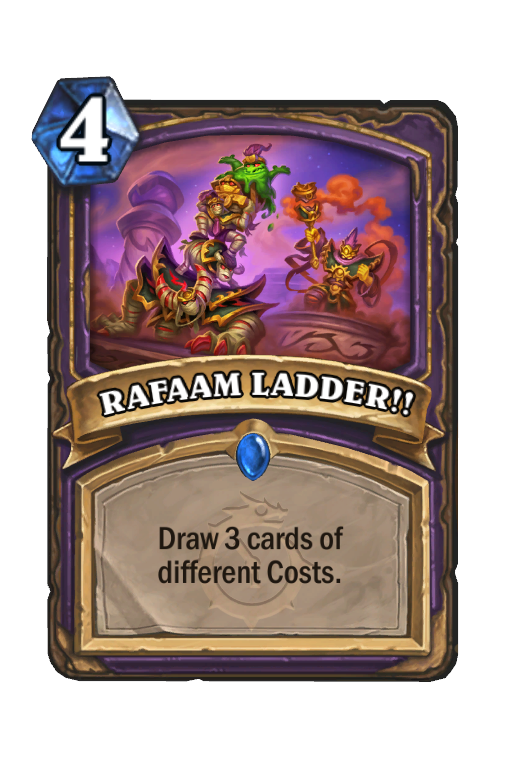RAFAAM LADDER!! Hearthstone kártya
