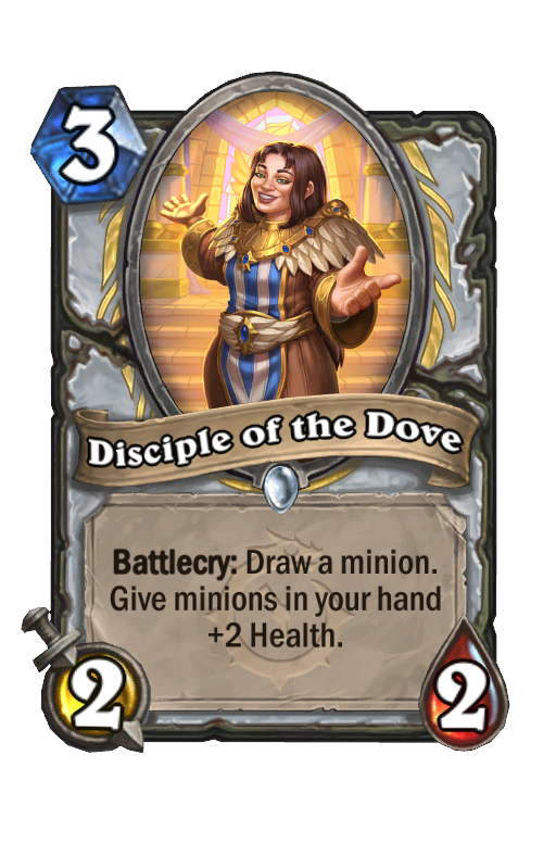 Disciple of the Dove Hearthstone kártya