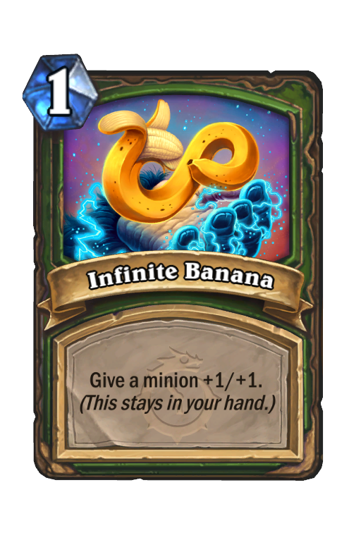 Infinite Banana Hearthstone kártya