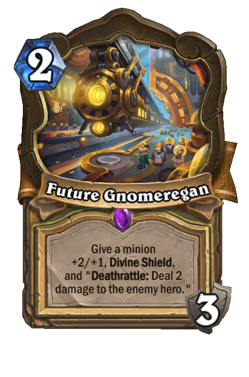Future Gnomeregan Hearthstone kártya