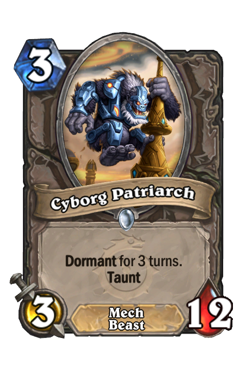 Cyborg Patriarch Hearthstone kártya