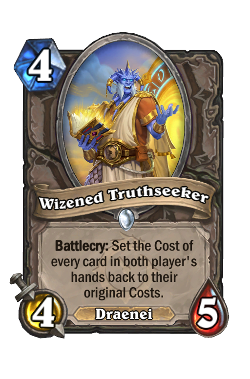 Wizened Truthseeker Hearthstone kártya