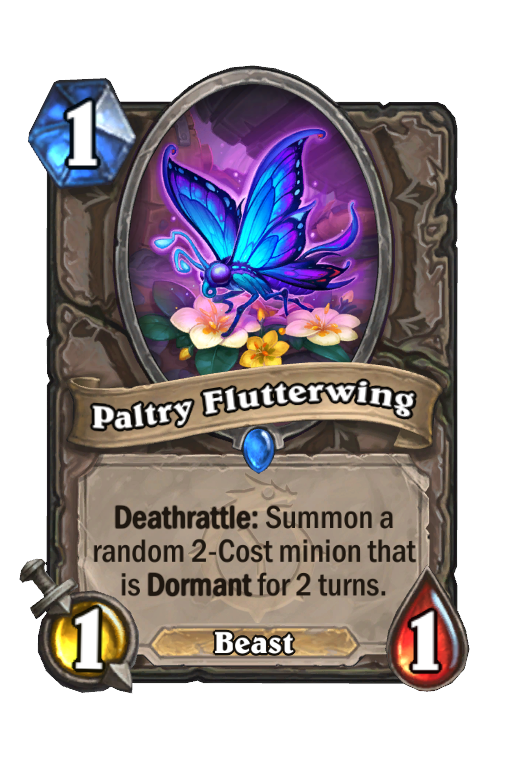Paltry Flutterwing Hearthstone kártya