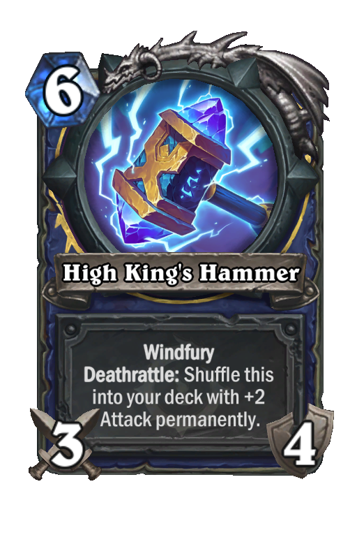 High King's Hammer Hearthstone kártya