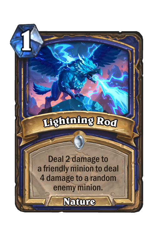 Lightning Rod Hearthstone kártya