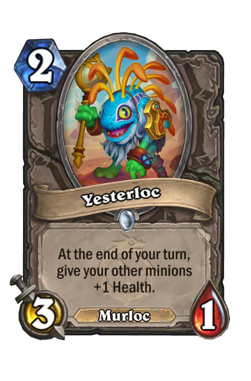 Yesterloc Hearthstone kártya