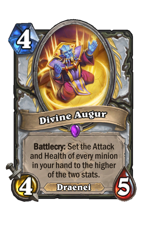 Divine Augur Hearthstone kártya