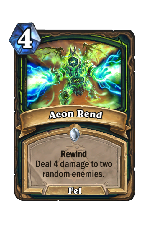 Aeon Rend Hearthstone kártya