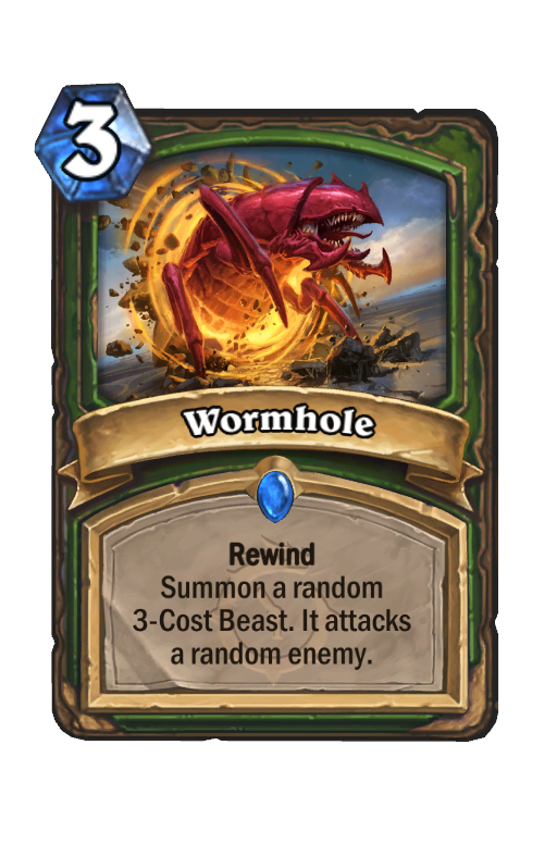 Wormhole Hearthstone kártya