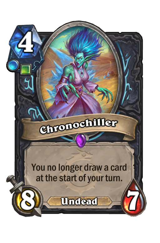 Chronochiller Hearthstone kártya