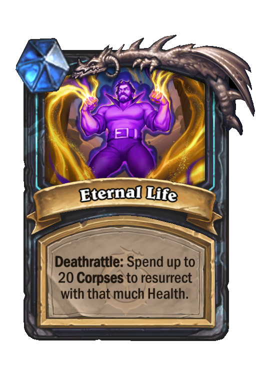 Eternal Life Hearthstone kártya