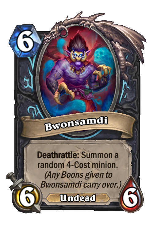 Bwonsamdi Hearthstone kártya