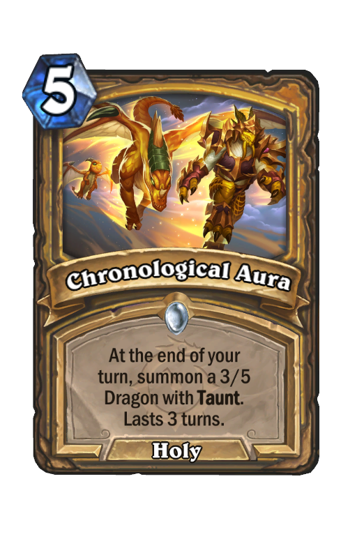 Chronological Aura Hearthstone kártya