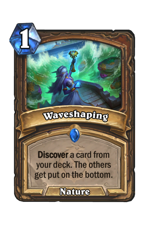 Waveshaping Hearthstone kártya