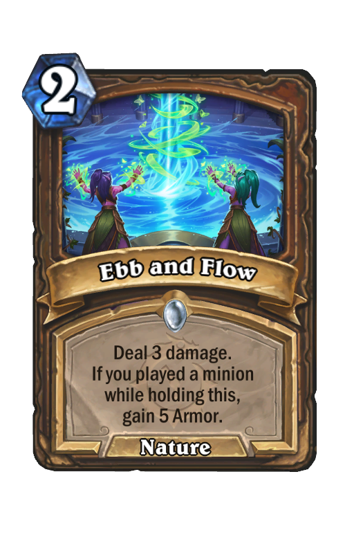 Ebb and Flow Hearthstone kártya