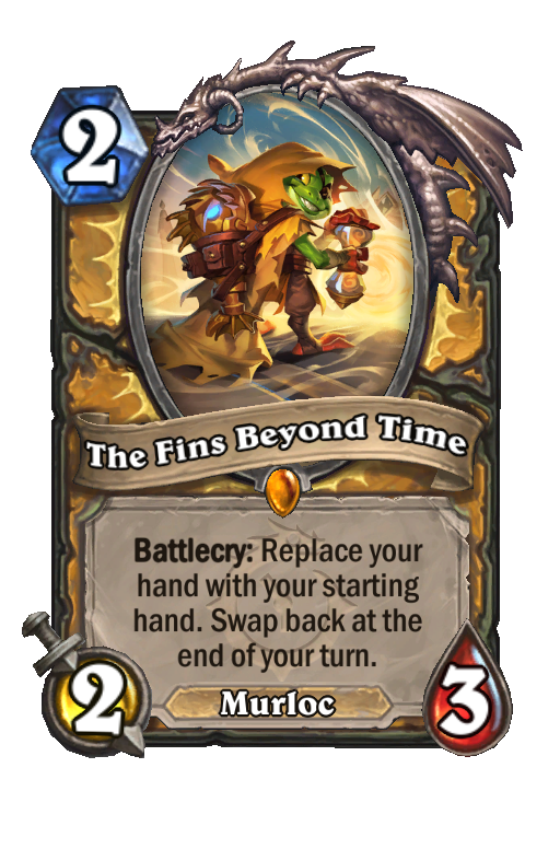 The Fins Beyond Time Hearthstone kártya