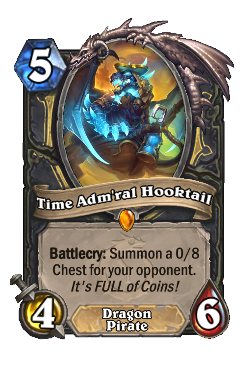 Time Adm'ral Hooktail Hearthstone kártya
