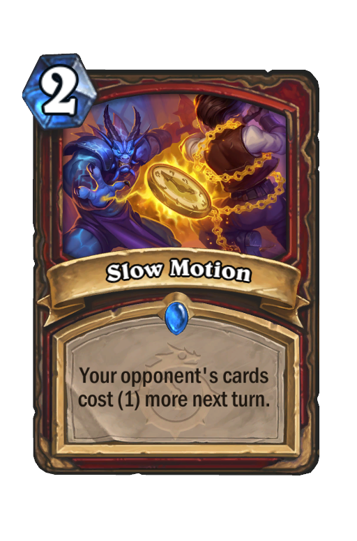 Slow Motion Hearthstone kártya