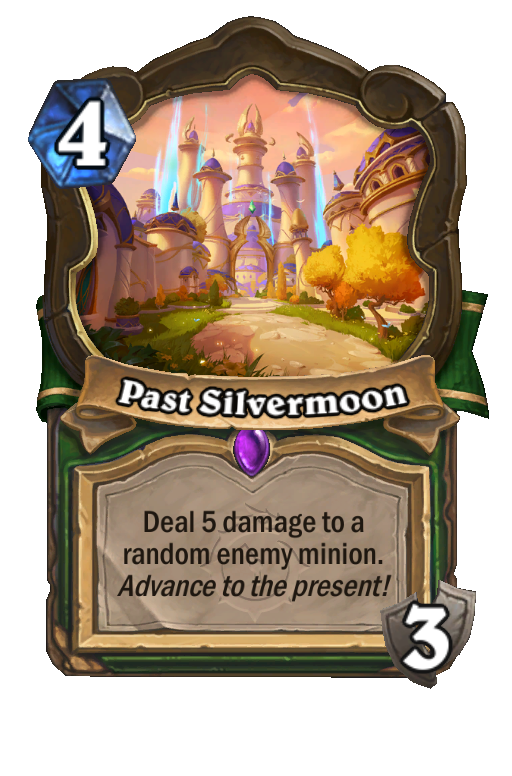 Past Silvermoon Hearthstone kártya