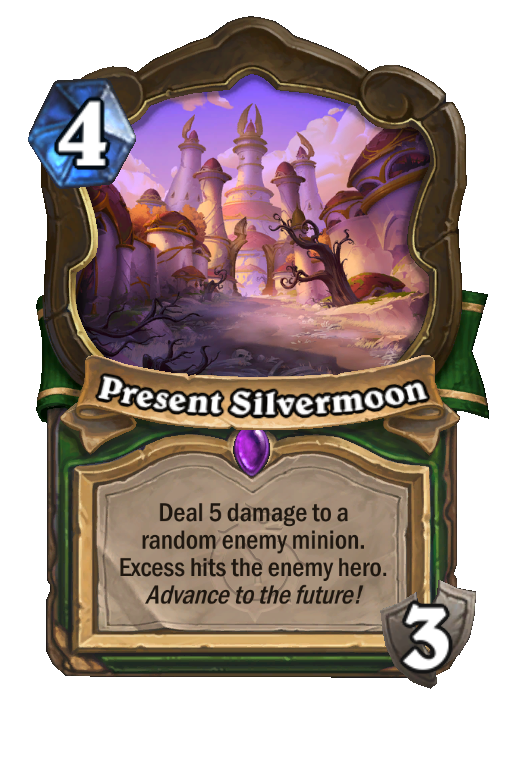 Present Silvermoon Hearthstone kártya