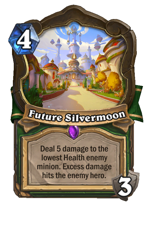 Future Silvermoon Hearthstone kártya