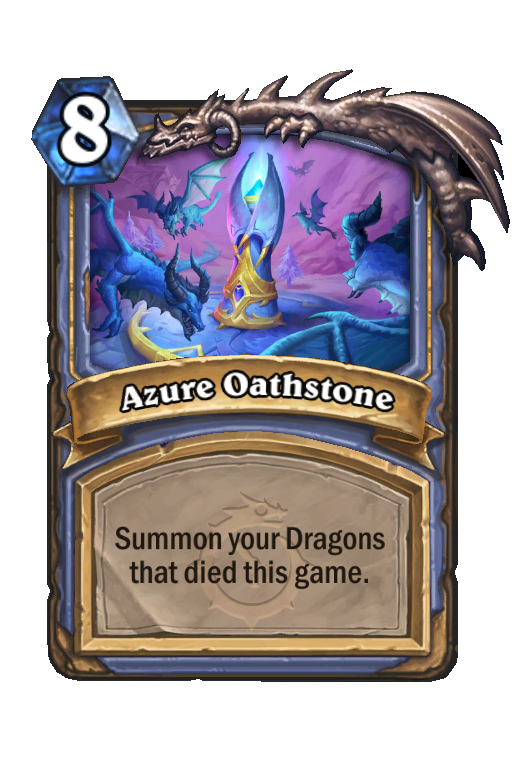 Azure Oathstone Hearthstone kártya