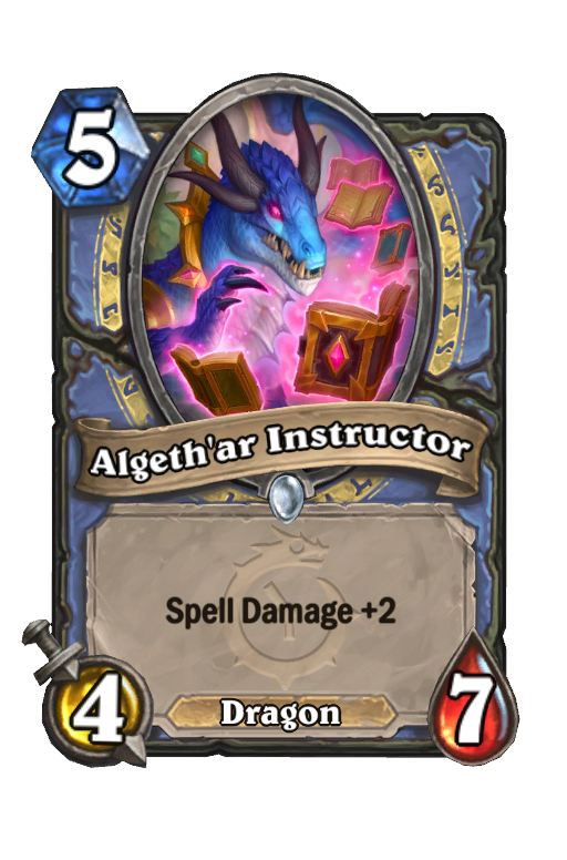 Algeth'ar Instructor Hearthstone kártya