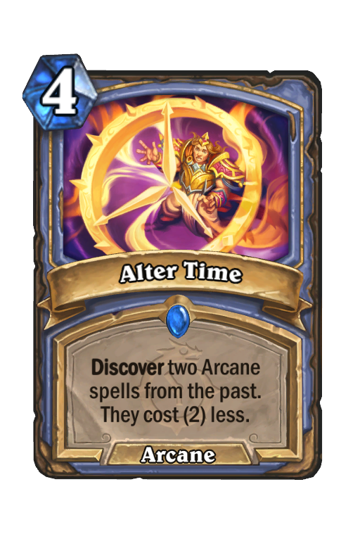 Alter Time Hearthstone kártya