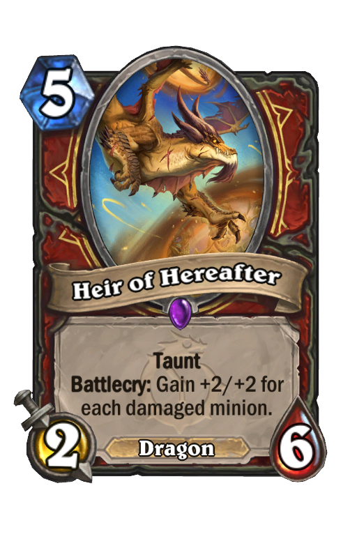 Heir of Hereafter Hearthstone kártya