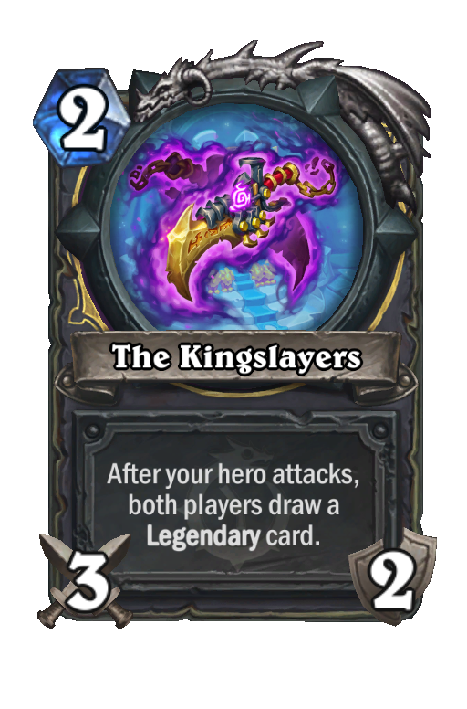 The Kingslayers Hearthstone kártya