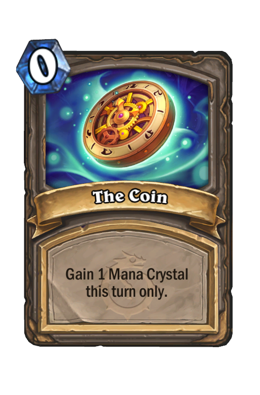 The Coin Hearthstone kártya